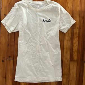 Bride shirt